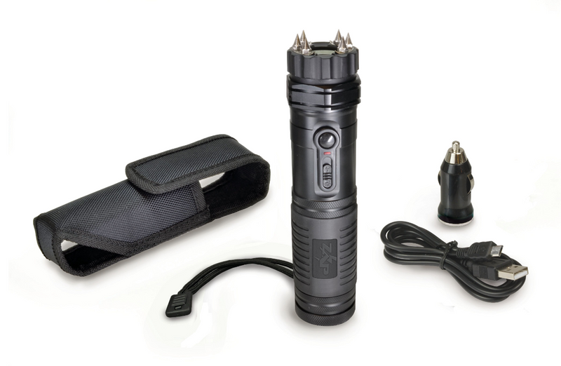 Load image into Gallery viewer, ZAP Light Extreme Stun Device / Flashlight – 1 Million Volts with Spike Electrodes
