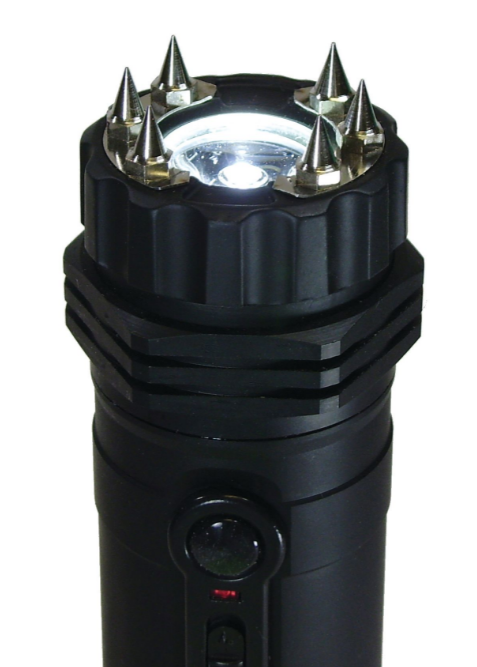 ZAP Light Extreme Stun Device / Flashlight – 1 Million Volts with Spike Electrodes
